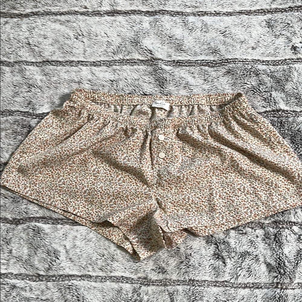 Brandy Melville Floral Print Shorts